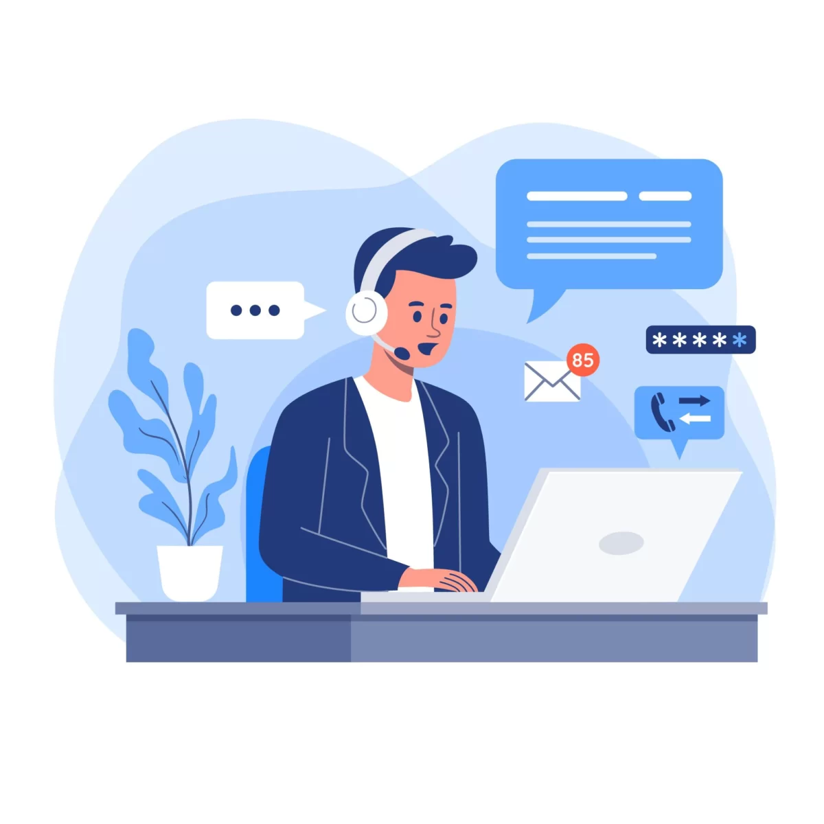 support client illustration design plat 23 2148887720