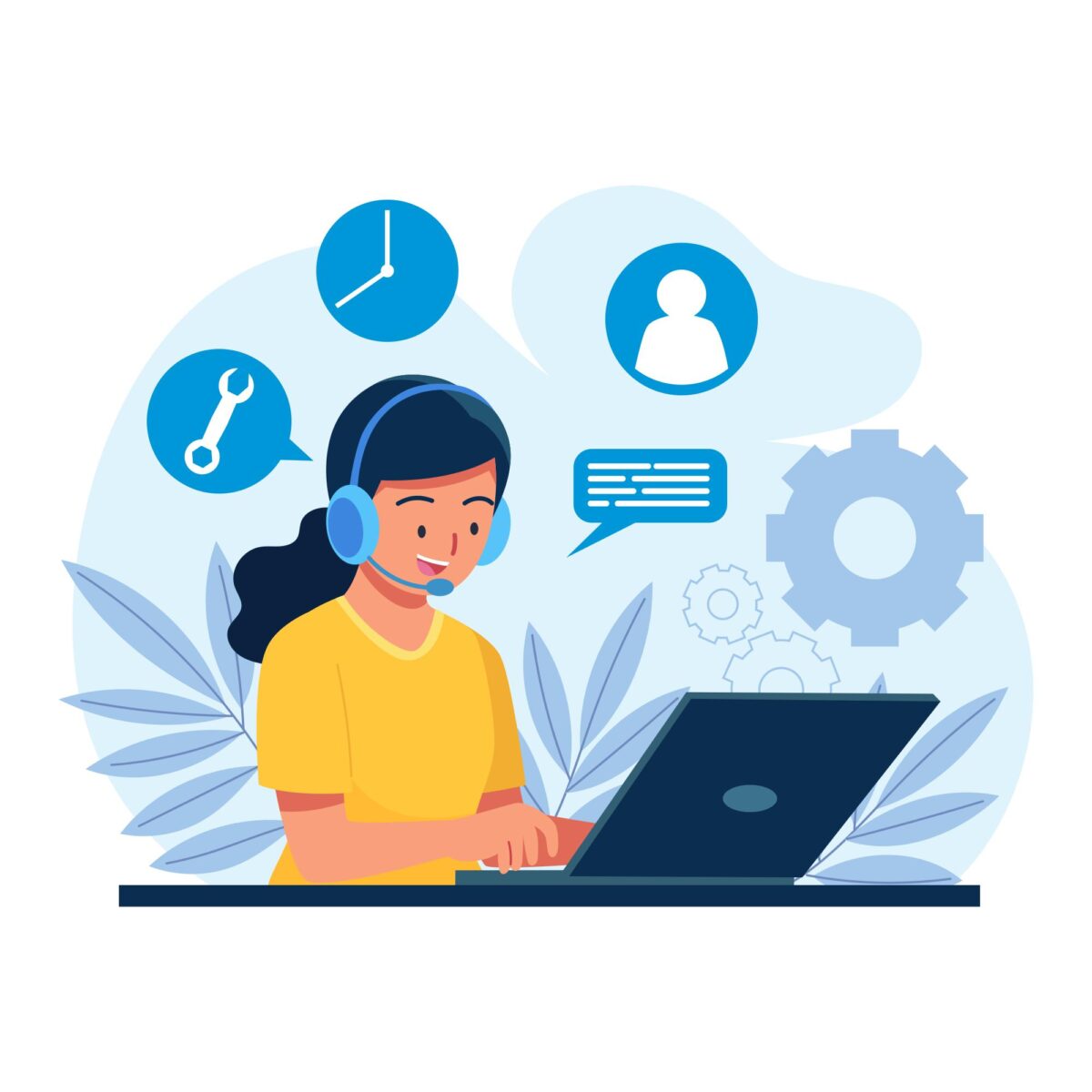 service client crm