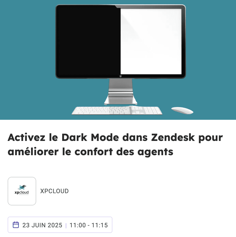 Activez le Dark Mode dans Zendesk pour améliorer le confort des agents