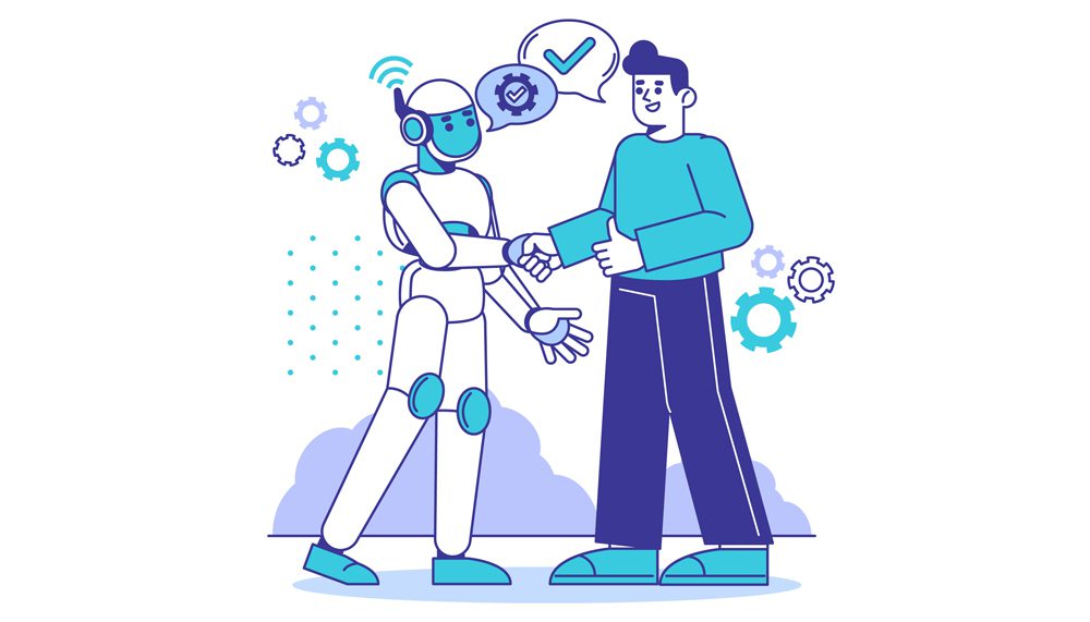 ia et humain une alliance dans la relation client