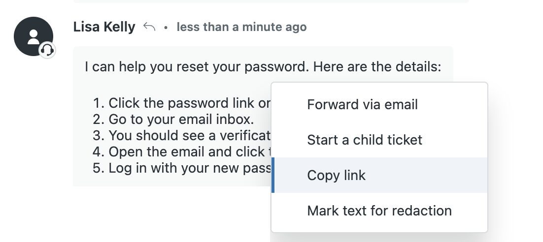 uc ticket comment links copy