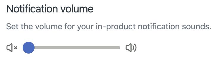 annoc uc notification volume